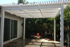 freestanding louvered patio cover