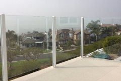 glass railing